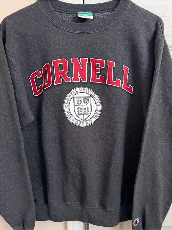 Champion Other - Vintage Cornell University Founded AD 1865 Adult Unisex Small Gray Sweatshirt